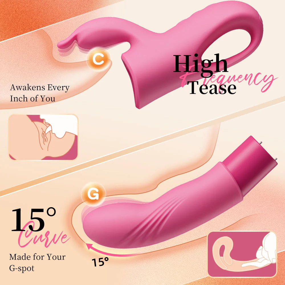 RiderGo Finger Vibrator – Smart G-spot & Clitoral Stimulator with Magnetic Attachment - Image 3